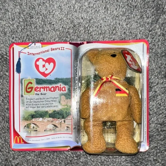 $6 BEANIE BABY GERMANY. VINTAGE IN BOX. $6 if bundled - Picture 3 of 4